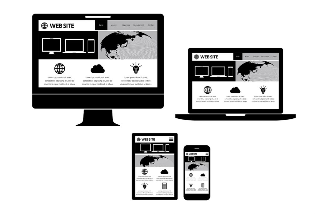 レスポンシブWebサイト